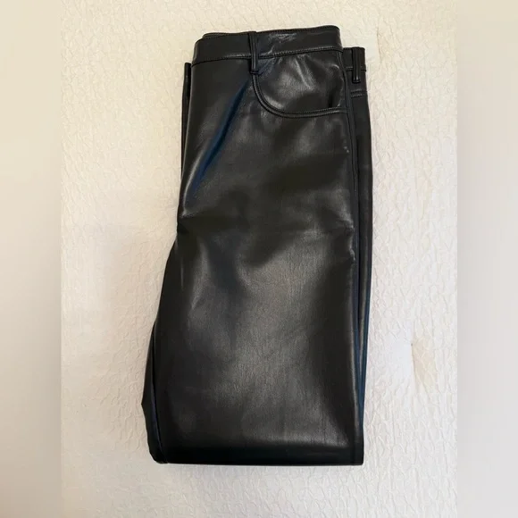 NWT Aritzia Wilfred Melina Pant - Size 16 (Black) - Picture 8 of 8